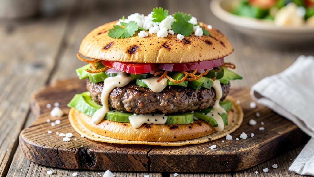 Big Daddy's Black Bean Burgers Recipe: Smoky Tortilla-Crusted Plant Powerhouse