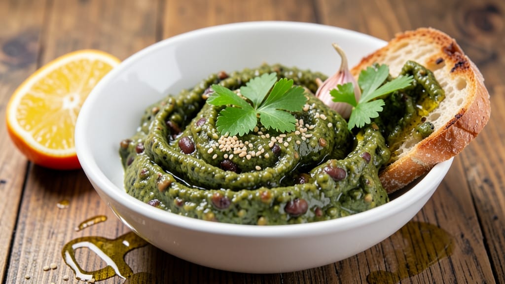 Black Bean Pesto Recipe: Herb-Packed Spread With No Basil Waste
