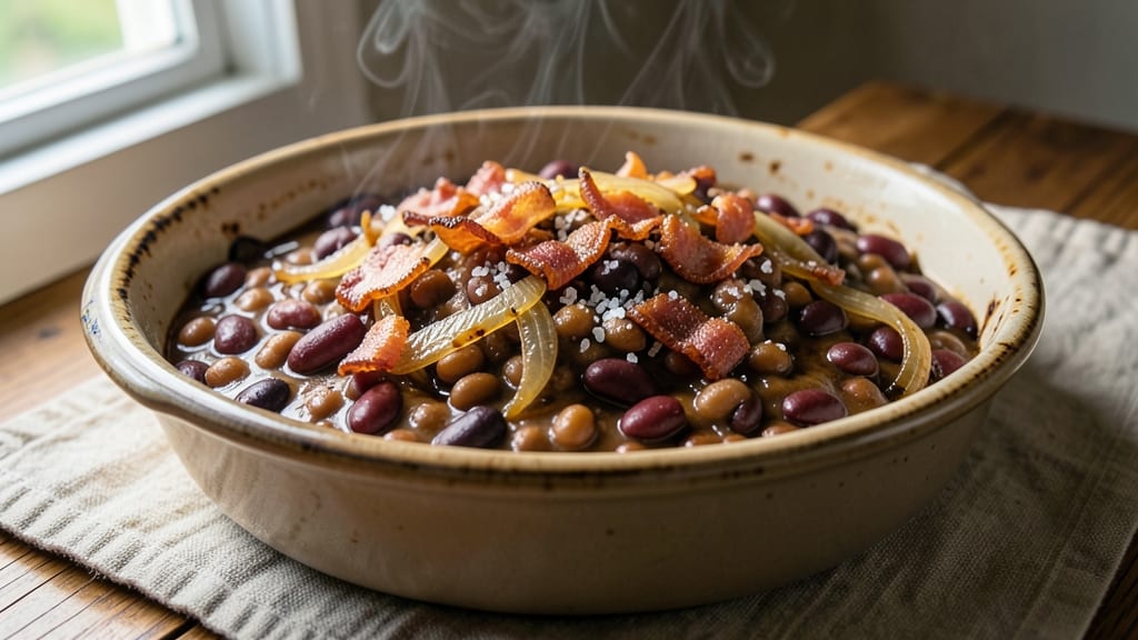 Baked Bean Crock Pot Recipe With Canned Beans: Slow-Cooked Smoky Depth Every Time
