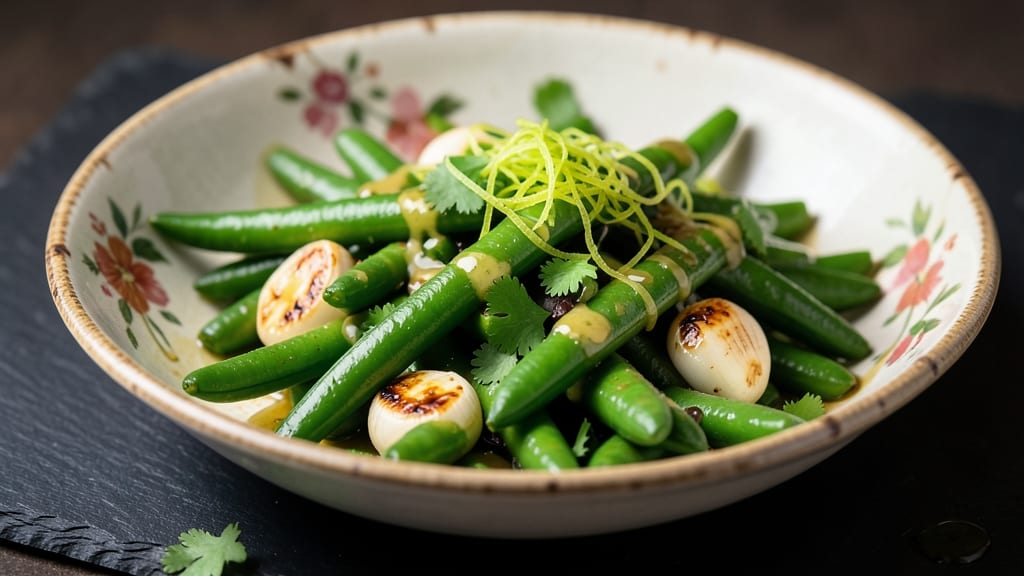 Bill Miller's Green Bean Copycat Recipe: Crispy Tortilla Crowns Over Creamy Cilantro-Lime Base