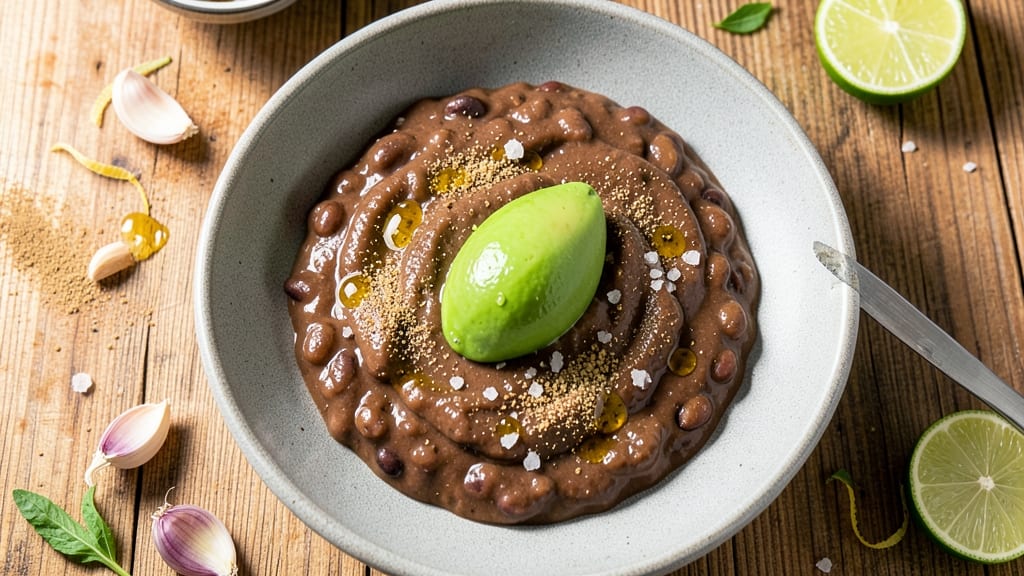 Black Bean Salad Dressing Recipe: Zesty Lime and Avocado Creaminess