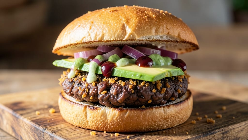 Black Bean Burger Indian Recipe: Spiced Tortilla-Crusted Plant Powerhouse