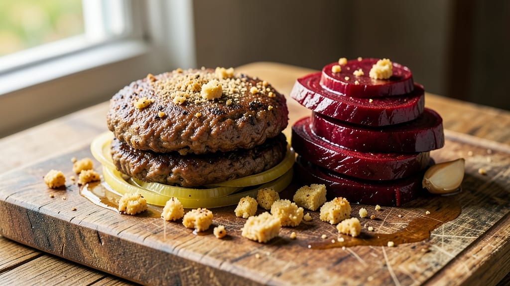 Beetroot and Black Bean Burgers Recipe: Earthy, Umami-Packed Plant-Based Power