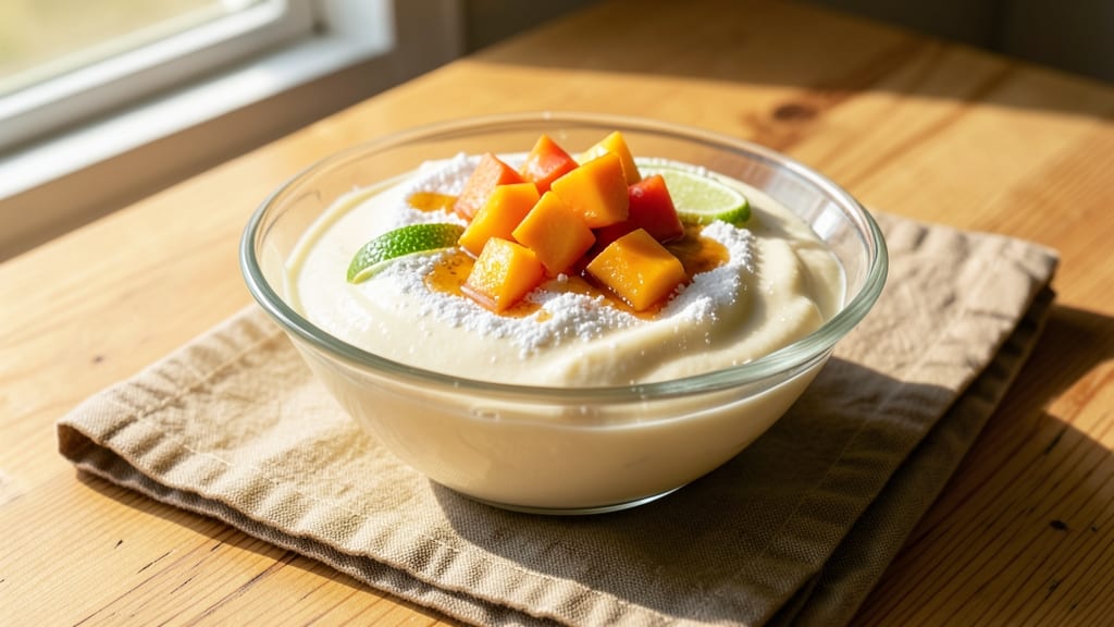 Bean Curd Dessert Recipe: Silky Mango Cheesecake Bites