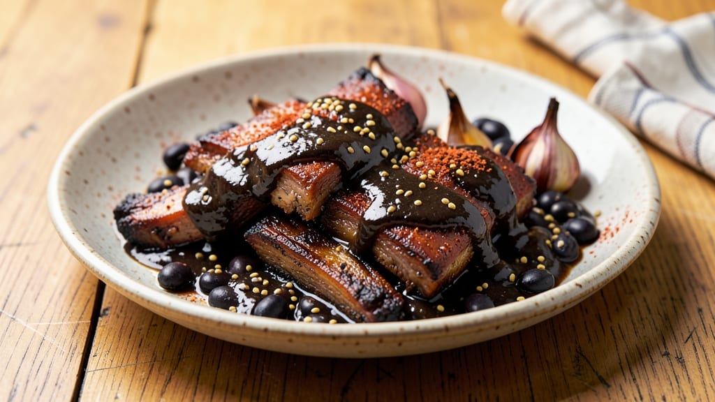 Black Bean Ribs Recipe: Crispy Tortilla-Crusted Protein With Smoky Cumin Heat