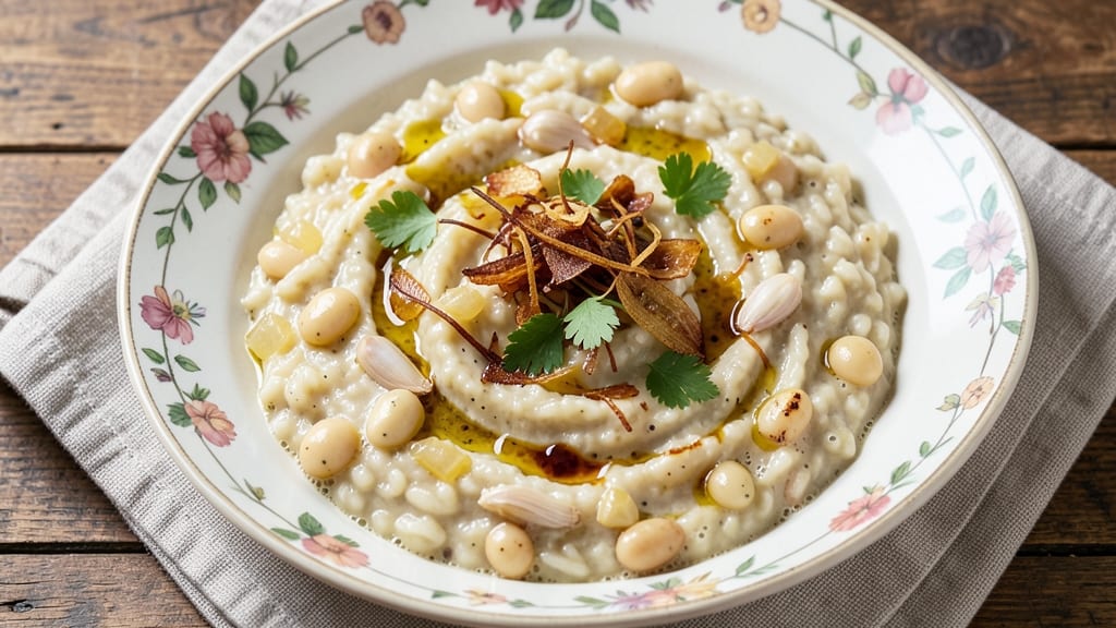 Bean Risotto Recipe: Creamy White Bean Velvety Texture in 30 Minutes