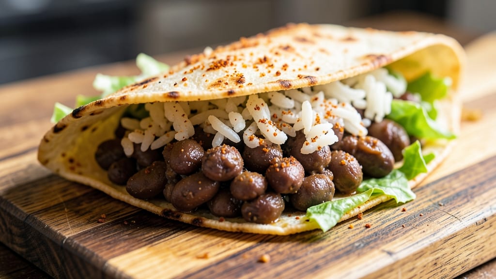 Black Bean Burrito Recipe: Taco Bell's Crispy Tortilla Crowns at Home