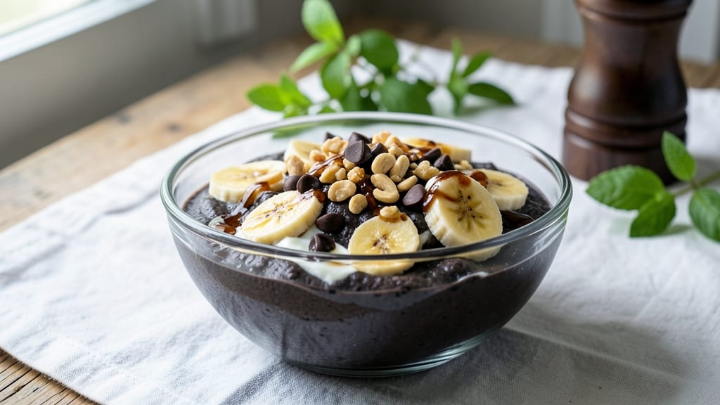Black Bean Dessert Recipe: Chocolate-Dipped Fruit Cups With Coconut Whipped Cream