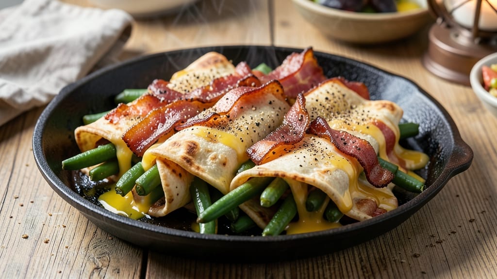 Bacon Green Bean Bundles Pioneer Woman Recipe: Smoky Tortilla-Crusted Bites With Crispy Bacon